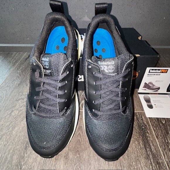 Timberland PRO Reaxion SD35 Sz 9 Womens Non Slip Composite Safety Toe Shoes NEW - Picture 3 of 9